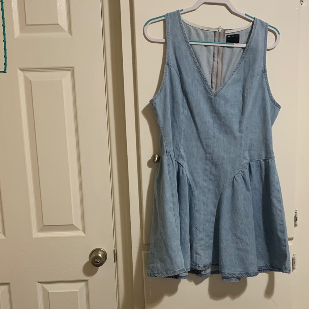 Light Blue Denim Dress